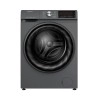Máquina lava e seca Hisense Titanium 220V vista de frente.