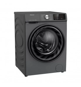 Lado esquerdo da lava e seca Hisense Titanium 220V.