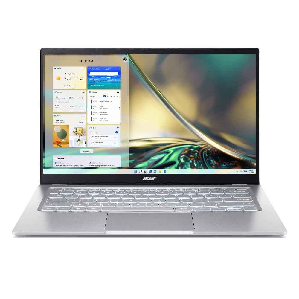 Notebook Acer Swift 3 SF314-512T-54MJ - Intel Core I5-1240P - RAM 8 GB - SSD 512 GB - Tela 14” - touchscreen - FHD - Windows 11