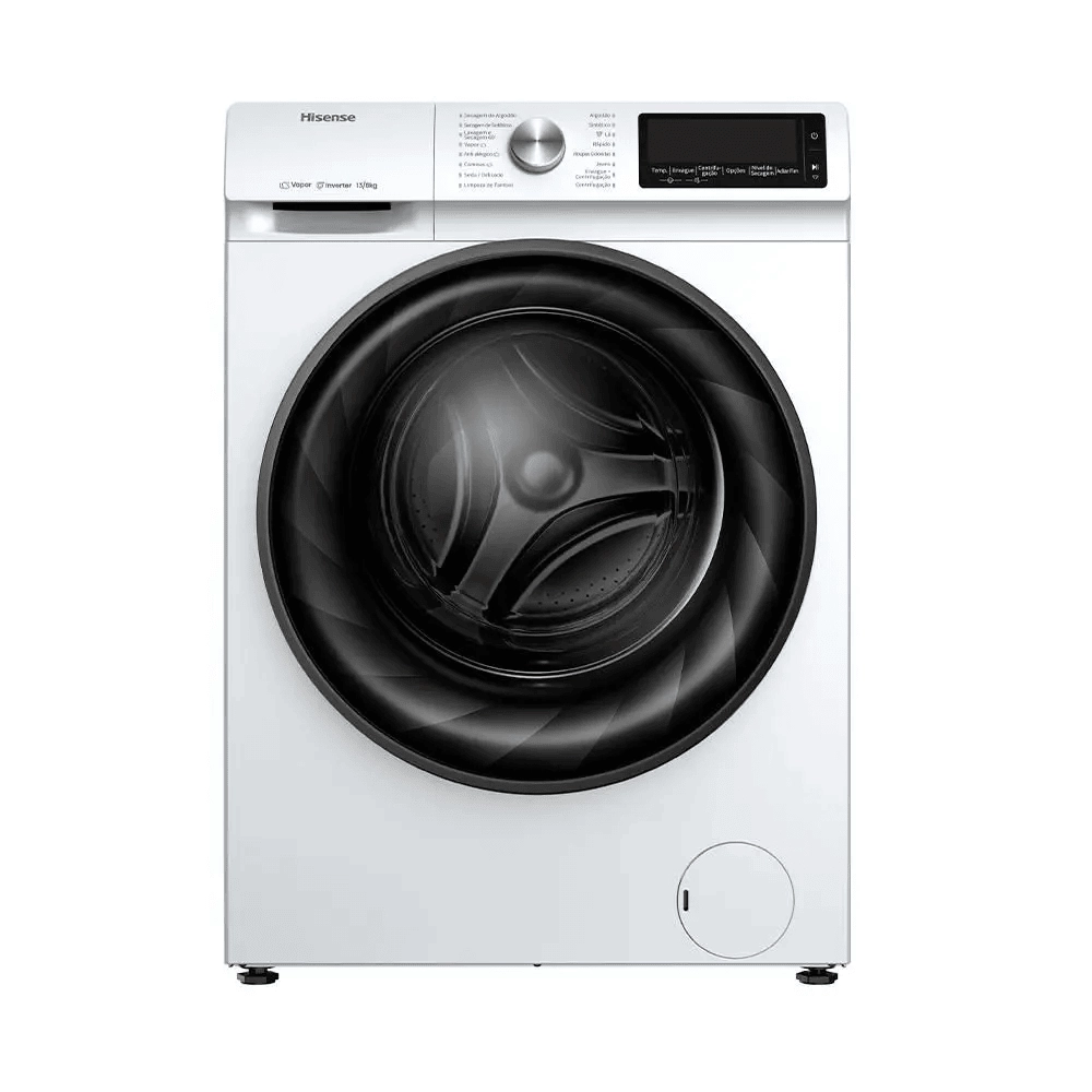 Maquina Lava e Seca Hisense - WD5Q1342BW2 - Branco - 13KG/8KG - 220V