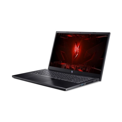 Lado direito do Nitro com entradas USB e ventilação visíveis