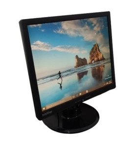 Monitor Itautec L1742TT - Preto - Tela 17” - Resolução HD - 75Hz - 5ms - VGA - DVI