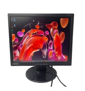 Monitor Itautec L1742TT - Preto - Tela 17” - Resolução HD - 75Hz - 5ms - VGA - DVI