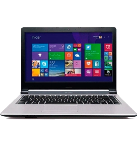 Notebook Positivo Stilo XR2998 - Intel Celeron - RAM 2GB - HD 320GB - Tela 14" - Windows 8.1