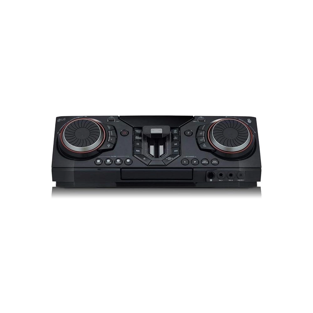 Mini System LG CJ88 Xboom - Preto - Bluetooth - Dual USB - CD - MP3 - 2250 Watts.