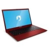 Notebook Positivo Motion Red Q4128C-S com design vermelho vibrante.