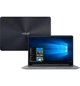 Notebook Asus Vivobook X510UA-BR665T - Cinza - I5-8250U - RAM 4GB - HD 1TB - Tela 15.6” – Windows 10