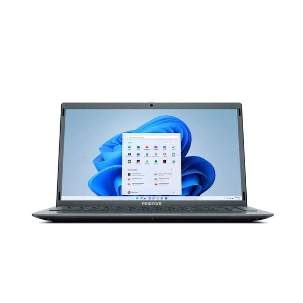 Notebook Positivo Motion Gray C4120F - Intel Celeron N4020 - RAM 4G - SSD 128 GB - 14” - Windows 11