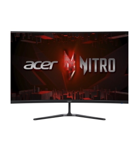 Monitor Acer Gamer EDO Nitro ED320Q - Curvo - Tela 31.5” - FHD - HDR10 - 240Hz - 1ms - 2x alto-falantes - HDMI - Displayport