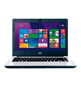 Notebook Acer E5-471-30DG Branco - Intel Core i3-5005U - RAM 4GB - HD 1TB - Tela LED 14" - Windows 8.1