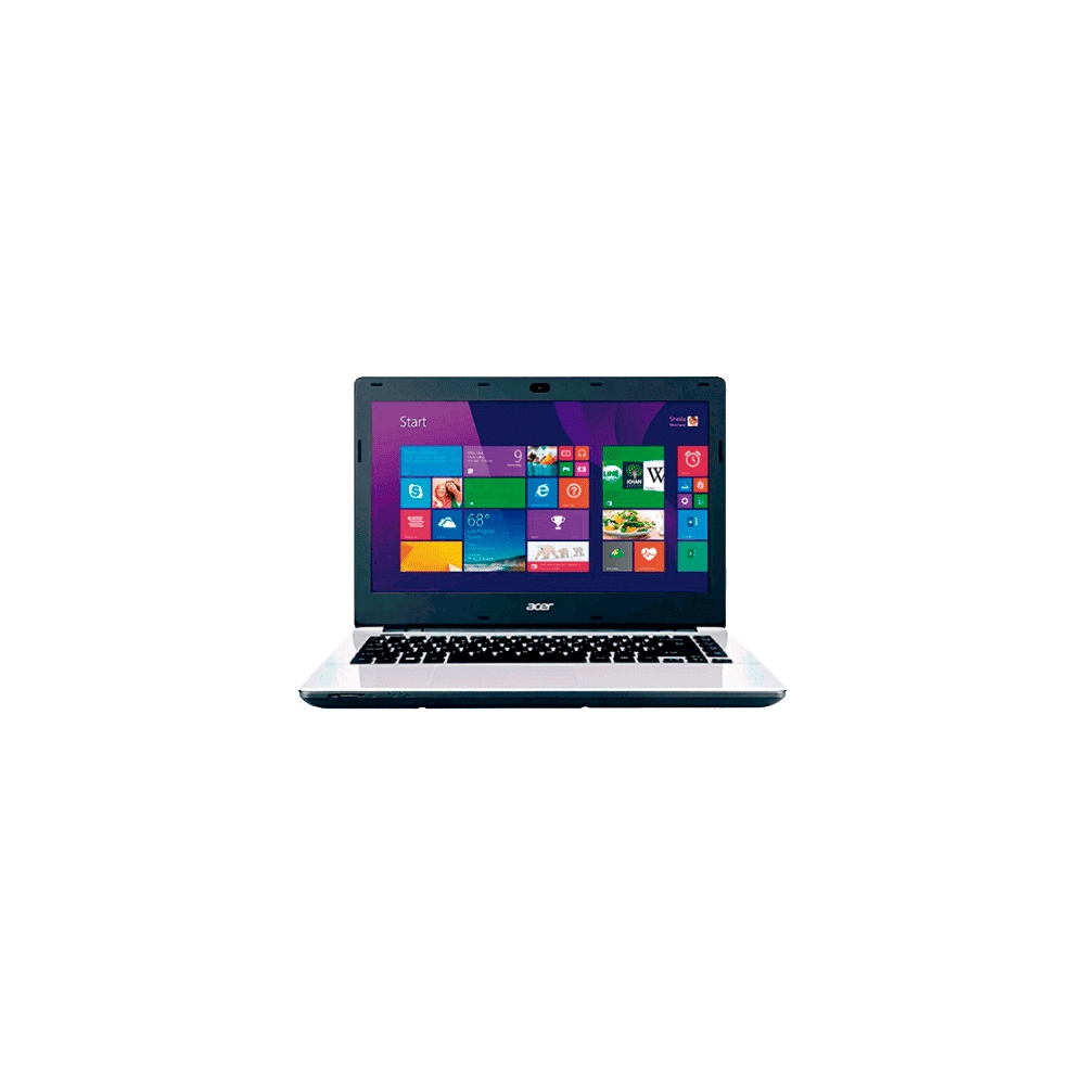 Notebook Acer E5-471-30DG Branco - Intel Core i3-5005U - RAM 4GB - HD 1TB - Tela LED 14" - Windows 8.1