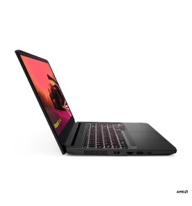 Vista lateral direita do Gaming-3i - Notebook profissional com AMD Ryzen 7