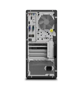 Portas traseiras da P348: DisplayPort, HDMI e USB - Expansibilidade total