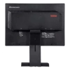 Vista traseira superior do monitor Lenovo L1951P com estrutura robusta.