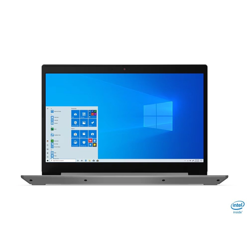 Notebook IdeaPad 3 com tela de 15.6” em vista frontal