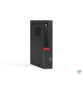 Lateral do ThinkCentre M920Q mostrando seu design compacto