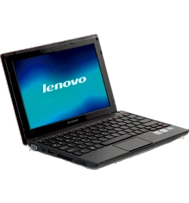 Netbook Lenovo S10-3 064767P - Intel Atom N450 - RAM 1GB - HD 160GB - Tela LCD 10.1" - Windows XP - Preto