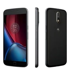 Smartphone Motorola Moto G4 Plus XT1640 - 4° Geração - Preto - Dual-Chip - 32GB - 5.5" - 16Mpx
