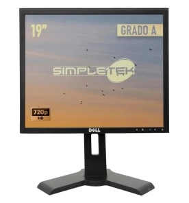 Monitor Dell P190ST - Preto - LCD 19” - Resolução 1280x1024 - Proporção 5:4 - Conexões VGA e DVI