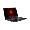 Detalhe do teclado branco retroiluminado do Acer Nitro V15