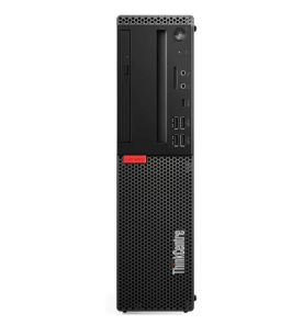 Desktop Lenovo ThinkCentre M920S com design compacto visto de frente