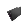 Parte traseira superior do Lenovo Ideapad Gaming 3 destacando detalhes do design