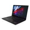 Lado direito do Lenovo ThinkPad T14 com portas USB e HDMI