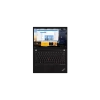 Teclado do Lenovo ThinkPad T14 com design ergonômico e trackpoint