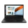 Lenovo ThinkPad T490 20N3003KBR vista frontal com acabamento preto