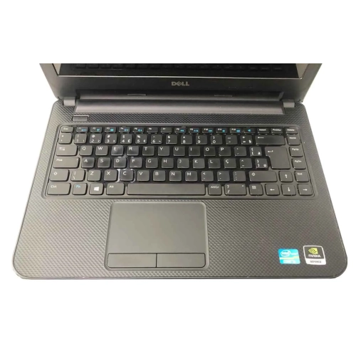 Teclado ergonômico do notebook Dell Inspiron 3421