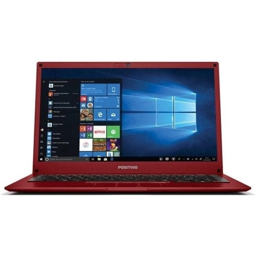 Notebook Positivo Motion Red 3002430 com Intel Atom x5 e SSD 64GB