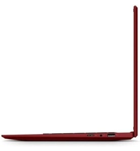 Notebook Positivo Motion Red com acabamento vermelho elegante
