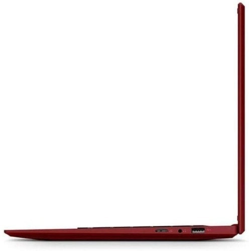 Notebook Positivo Motion Red com acabamento vermelho elegante