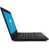 Visão frontal do Chromebook Positivo CH1195 fechado, mostrando sua tela de 11.6 polegadas e cor cinza.