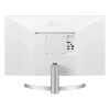 LG 27UL500-W com conectividade HDMI e design moderno