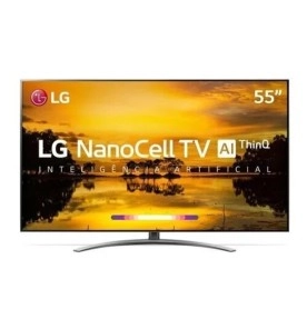 Smart TV LED LG 55SM9000PSA NanoCell 55" - Ultra HD 4K - HDMI - USB - Wi-Fi - ThinQ AI - Controle Smart Magic.