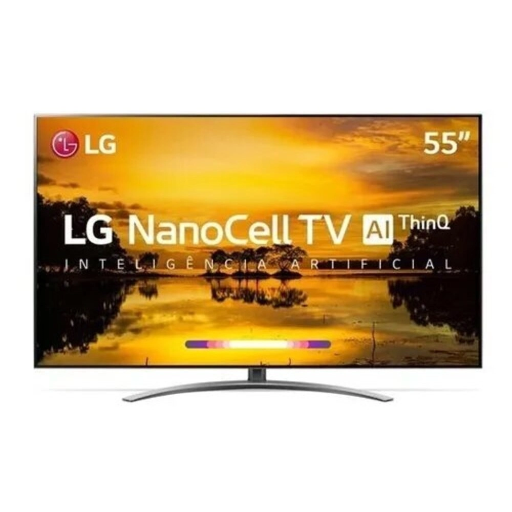 Smart TV LED LG 55SM9000PSA NanoCell 55" - Ultra HD 4K - HDMI - USB - Wi-Fi - ThinQ AI - Controle Smart Magic.