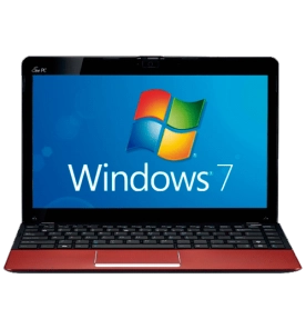 Netbook Asus 1215B-RED013S - AMD® Fusion C-50 - RAM 2GB - HD 500GB - LED 12.1" - Windows 7 Starter