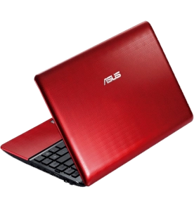 Netbook Asus 1215B-RED013S - AMD® Fusion C-50 - RAM 2GB - HD 500GB - LED 12.1" - Windows 7 Starter