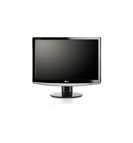Monitor LG W1952TQT 19 polegadas visão frontal