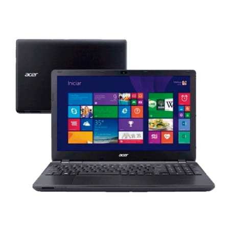 Notebook Acer E5-571-598P - Intel Core i5-5200U - HD 1TB - RAM 6GB - LED 15.6" - Windows 8.1