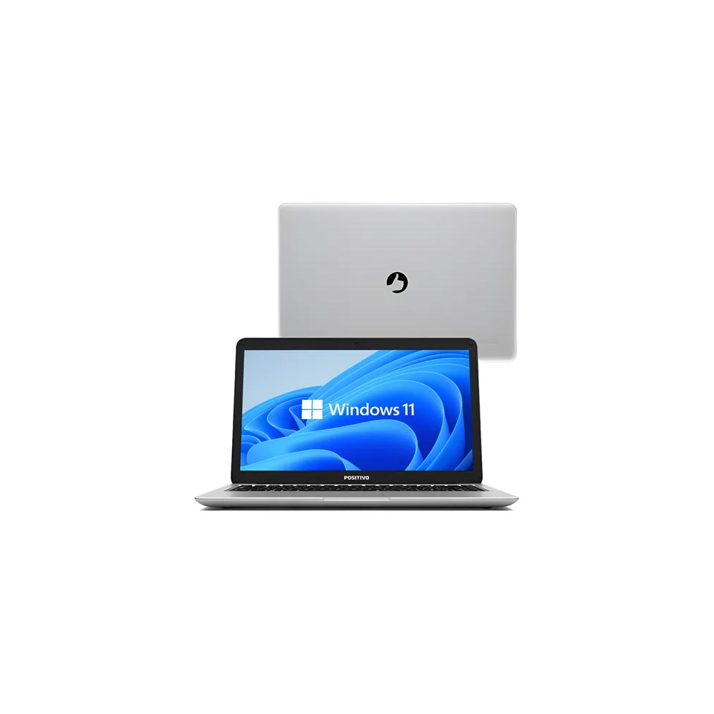 Notebook Positivo Premium XS4210 prata 14 polegadas