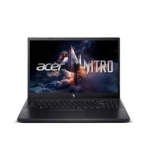 Acer Nitro V15 ANV15-52-790M aberto - tela 15.6” IPS 165Hz