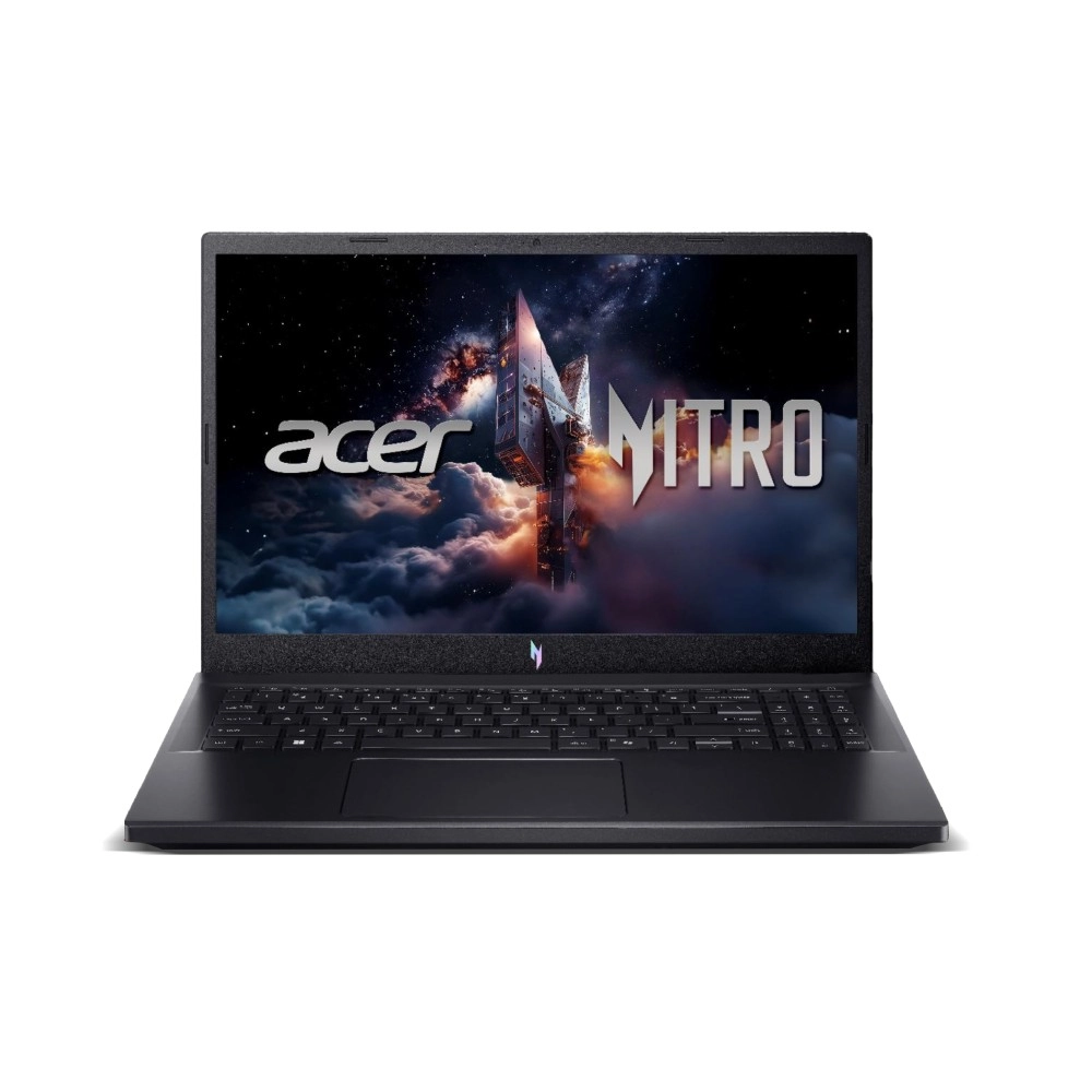 Acer Nitro V15 ANV15-52-790M aberto - tela 15.6” IPS 165Hz