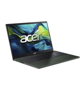 Lateral esquerda do Acer Aspire Go 15 com portas visíveis.