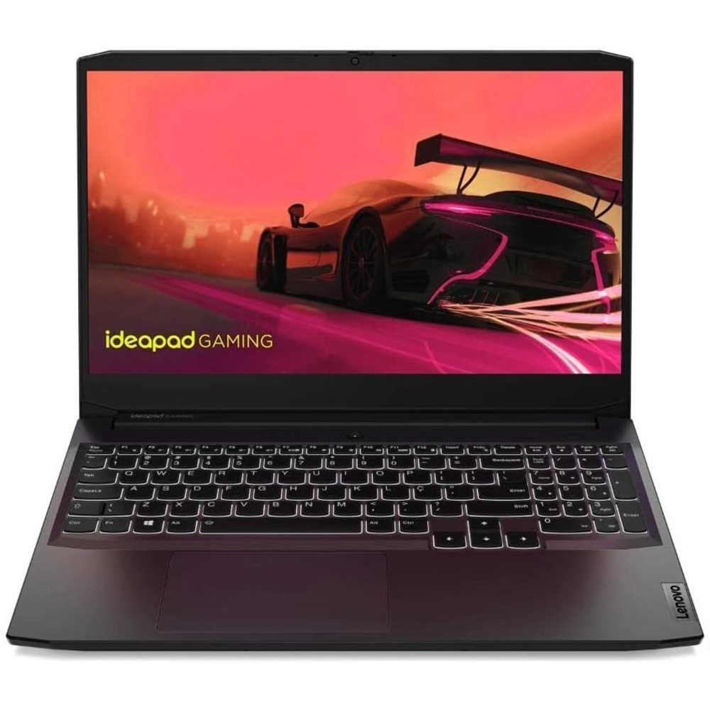 Notebook Lenovo IdeaPad Gaming 3 visto de frente