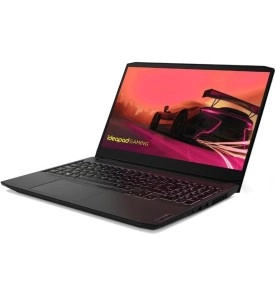 Lateral direita do Lenovo Gaming 3 com portas