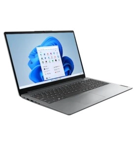 Notebook Lenovo IdeaPad Aberto na Diagonal