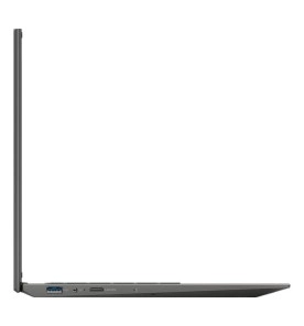 Notebook Compaq Presario de Lado Aberto
