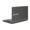 Notebook Compaq Presario de Lado Aberto Vista da Traseira